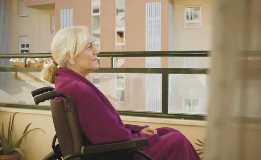 Pilar Blanco, actriz, en el proyecto ESPACIO ALZHEIMER ANDALUCÍA